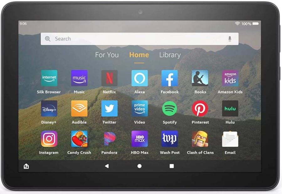 Amazon Fire Hd 8", tablet 8", 32GB, (2022) černá