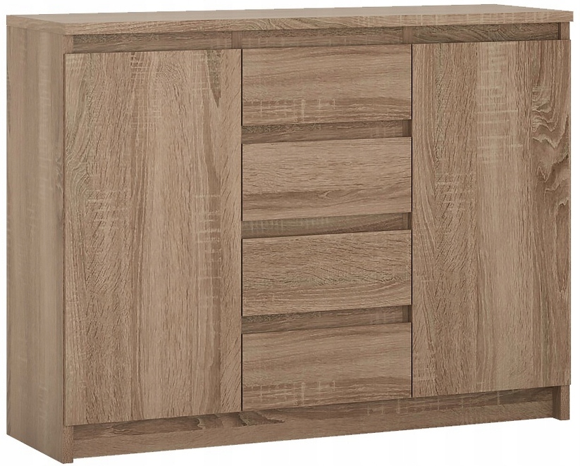 

Komoda Szafka Wioletta 2D4S 109CM Dąb Truflowy