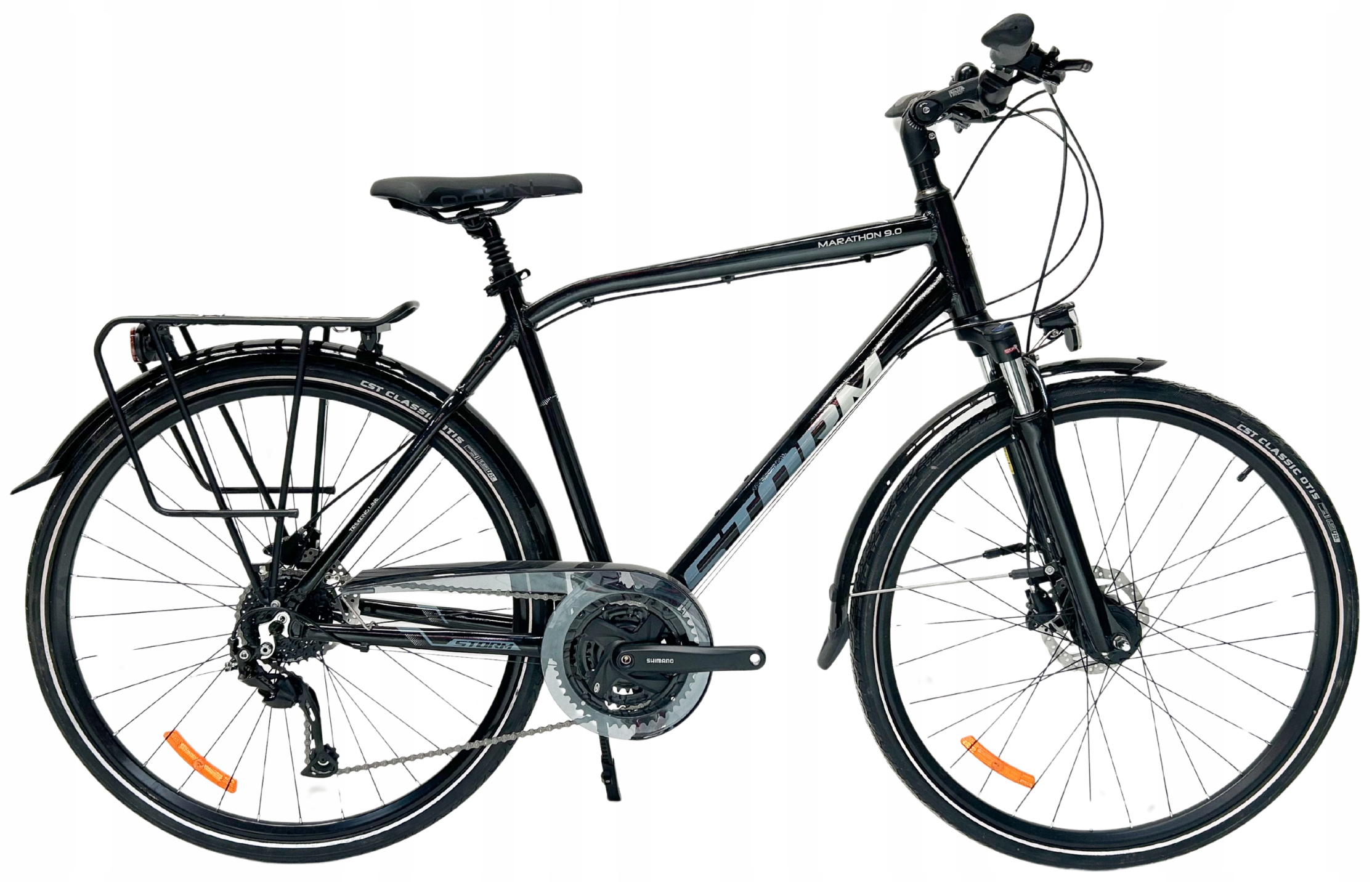 Rower Trekkingowy Storm Marathon 9.0 rama 21 28 czarny 2025