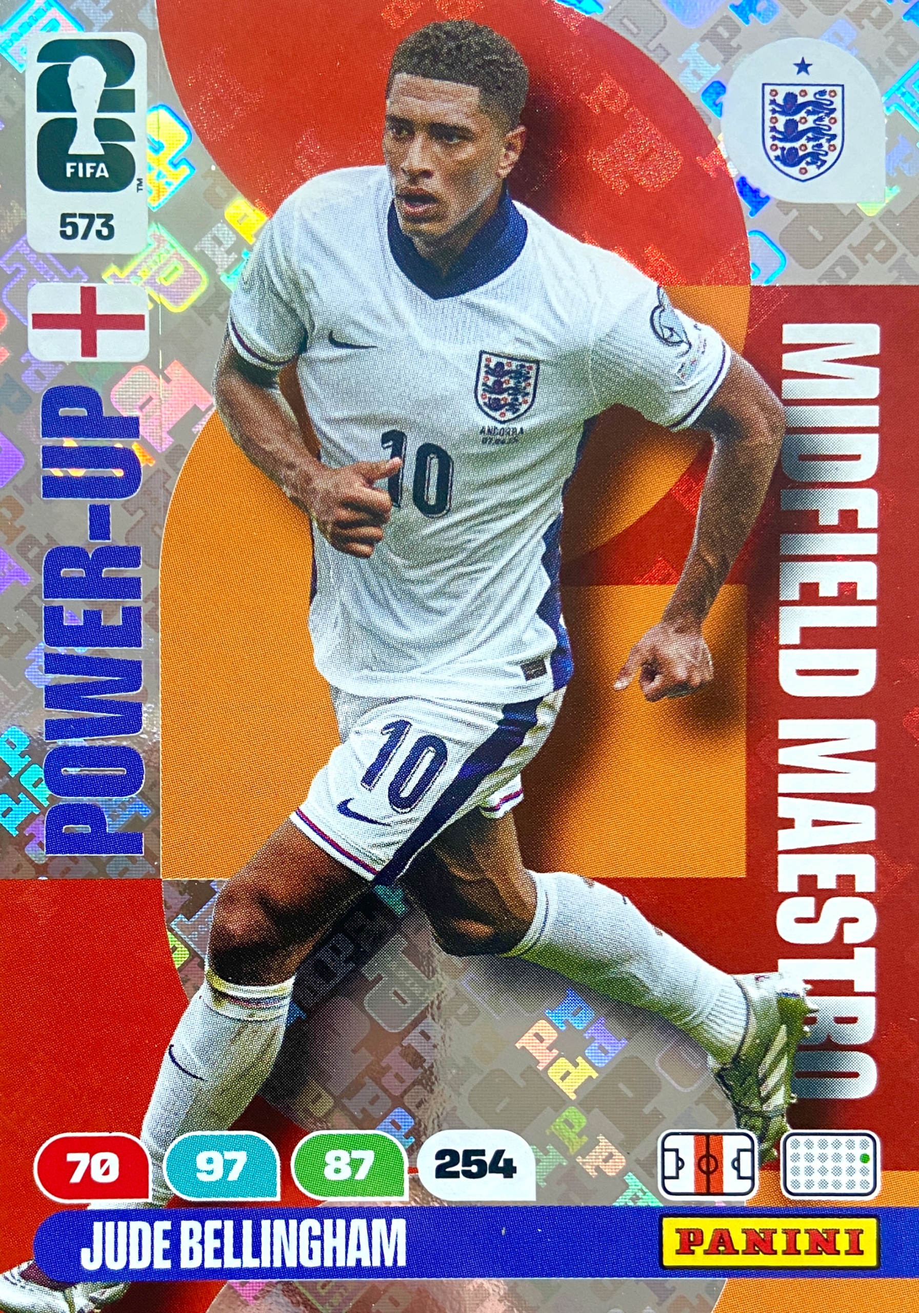 Fifa World Cup 2026 karta Power-up Midfield Maestro 573 Jude Bellingham