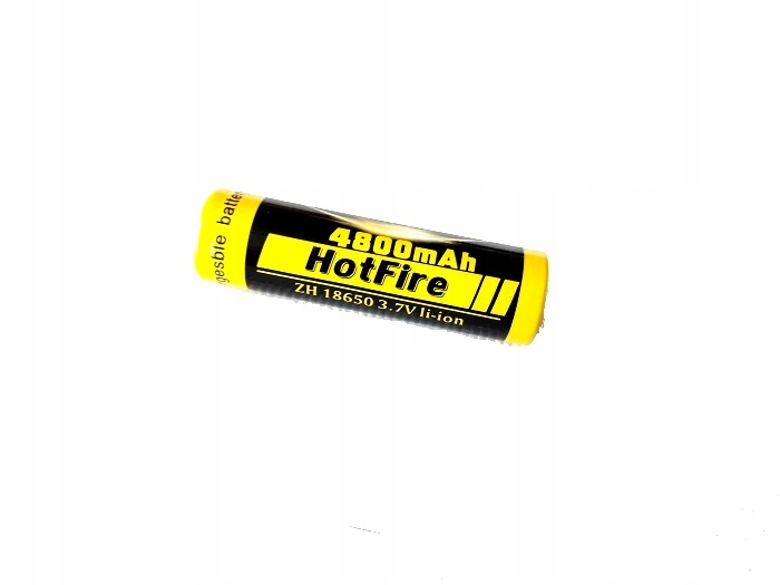 

Ogniwo Akumulatorek 18650 poj 4800mAh 3,7V (3563a)