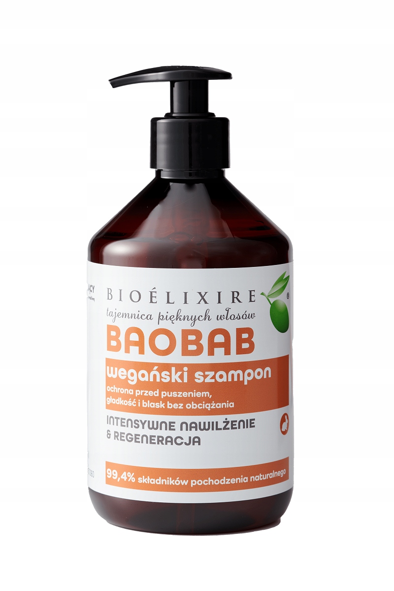 

Bioelixire Vegan Baobab szampon 500ml