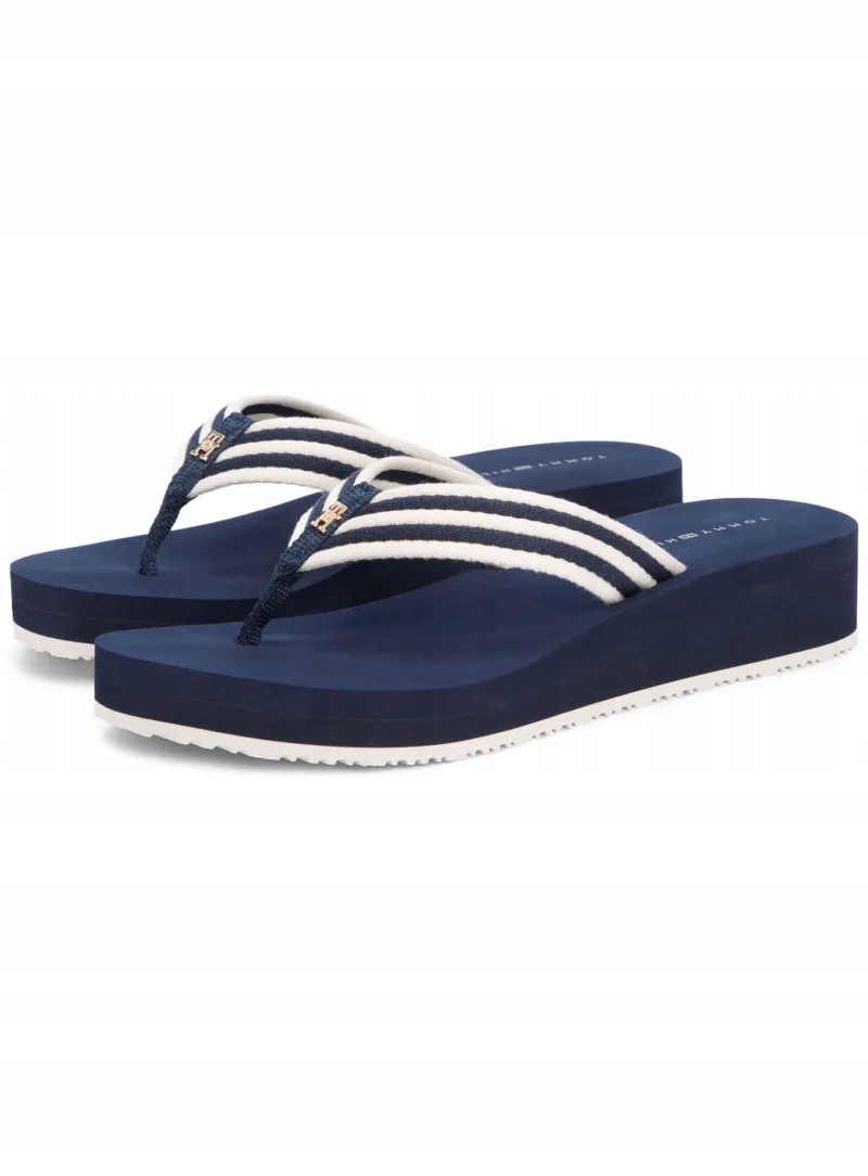 Žabky Tommy Hilfiger Th Stripe Summer Sandal FW0FW09196 DW6 41