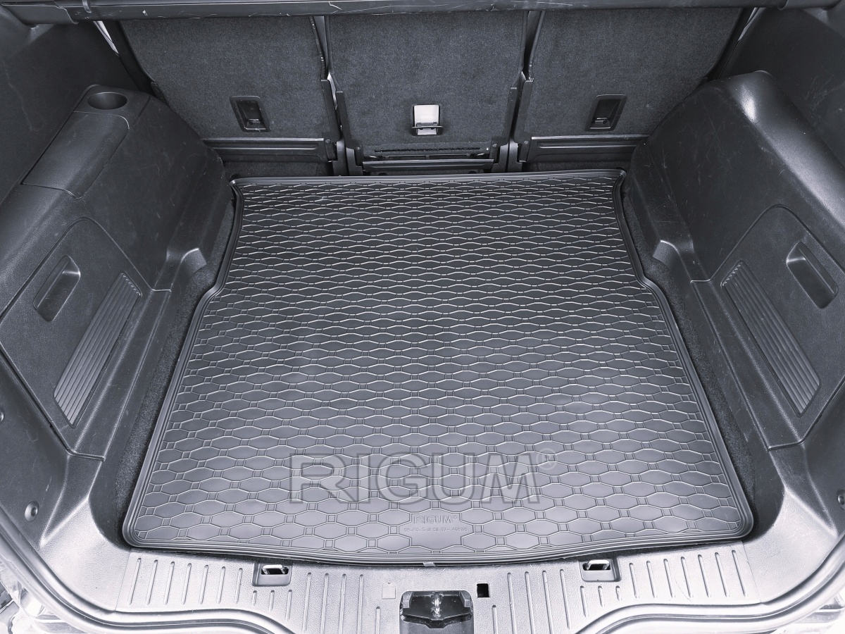 Zestaw dywaników do Ford S-Max od 2007 do 2015 | 5miejsc - dywaniki gumowe Kolor czarny