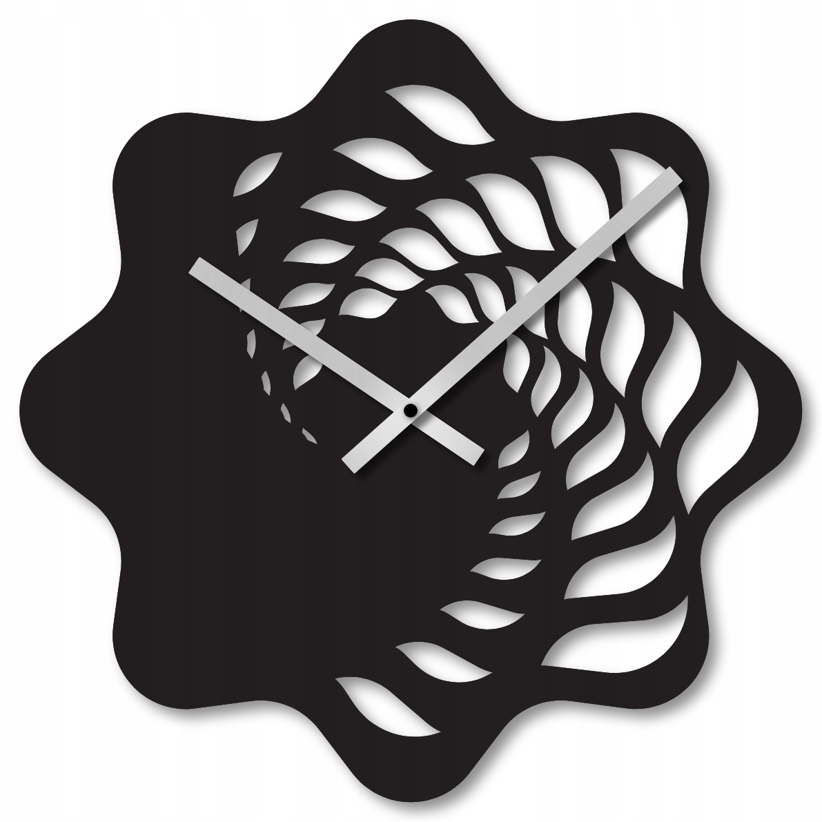 Nástěnné Hodiny 50 cm Nástěnné Hodiny Velké Ažurové Hodiny Geometrické Hodiny