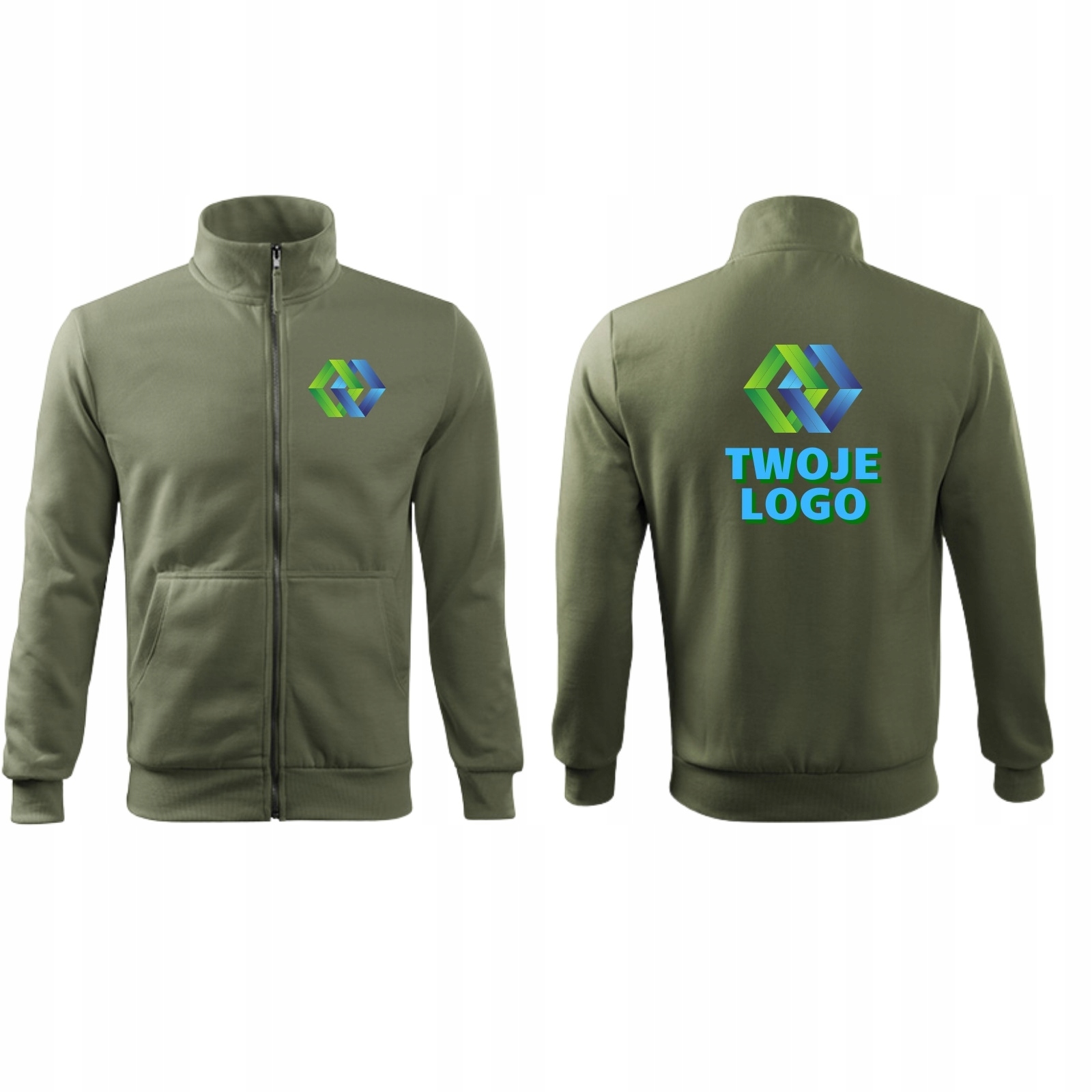 

Bluza robocza Malfini własnym nadrukiem logo firmy