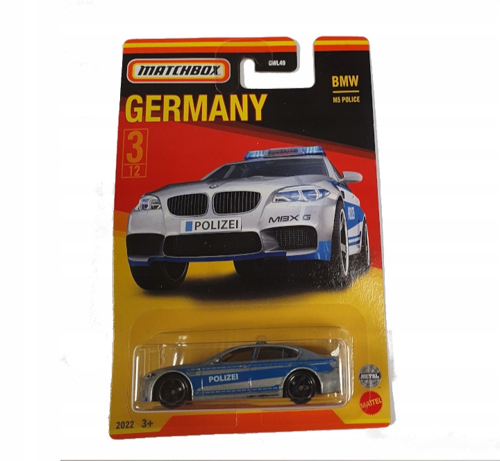 

Matchbox Germany M5 Police Policja 3/12 HFH46