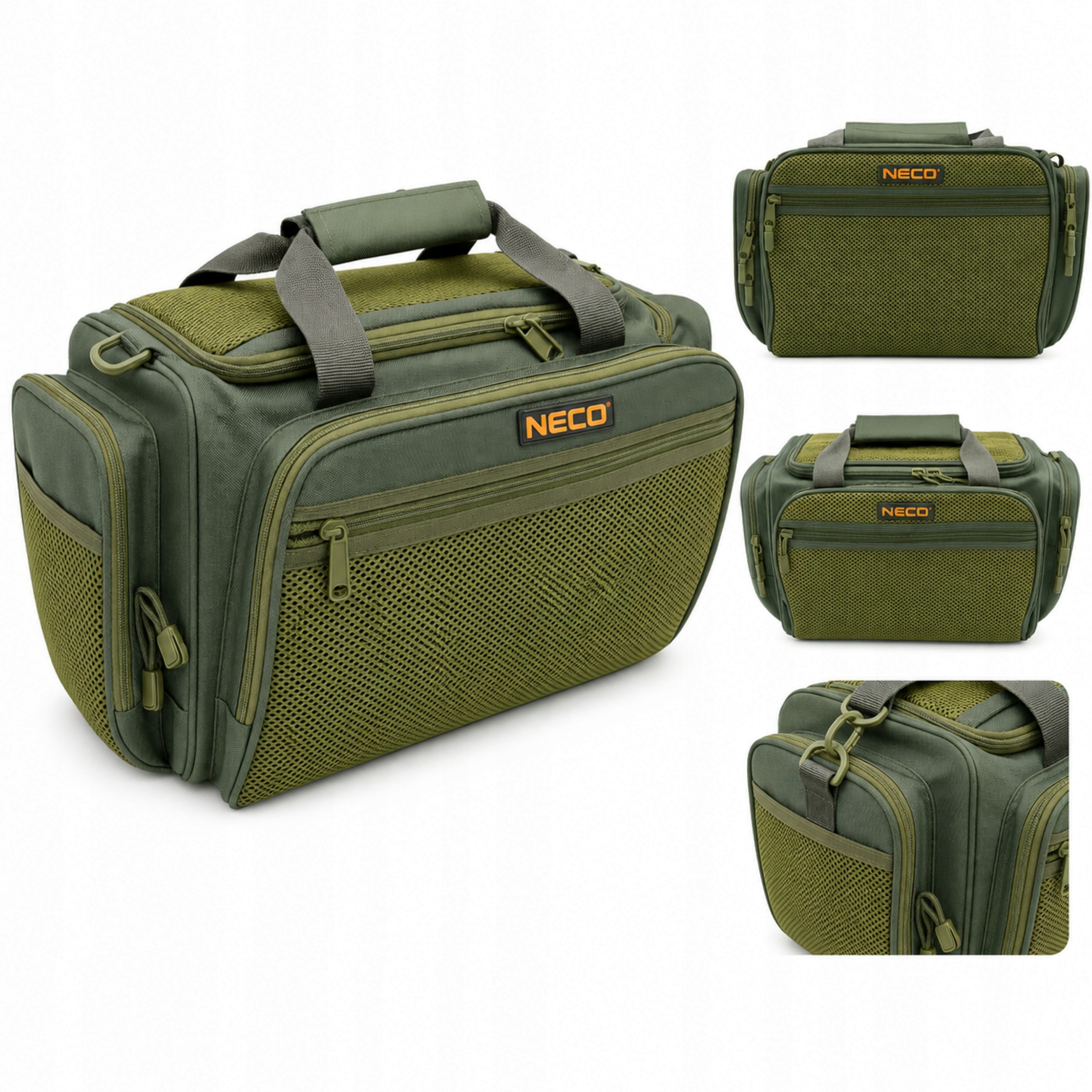 Torba Wędkarska Neco 27L – Mocna, Pojemna, Praktyczna 46x23,5x23cm