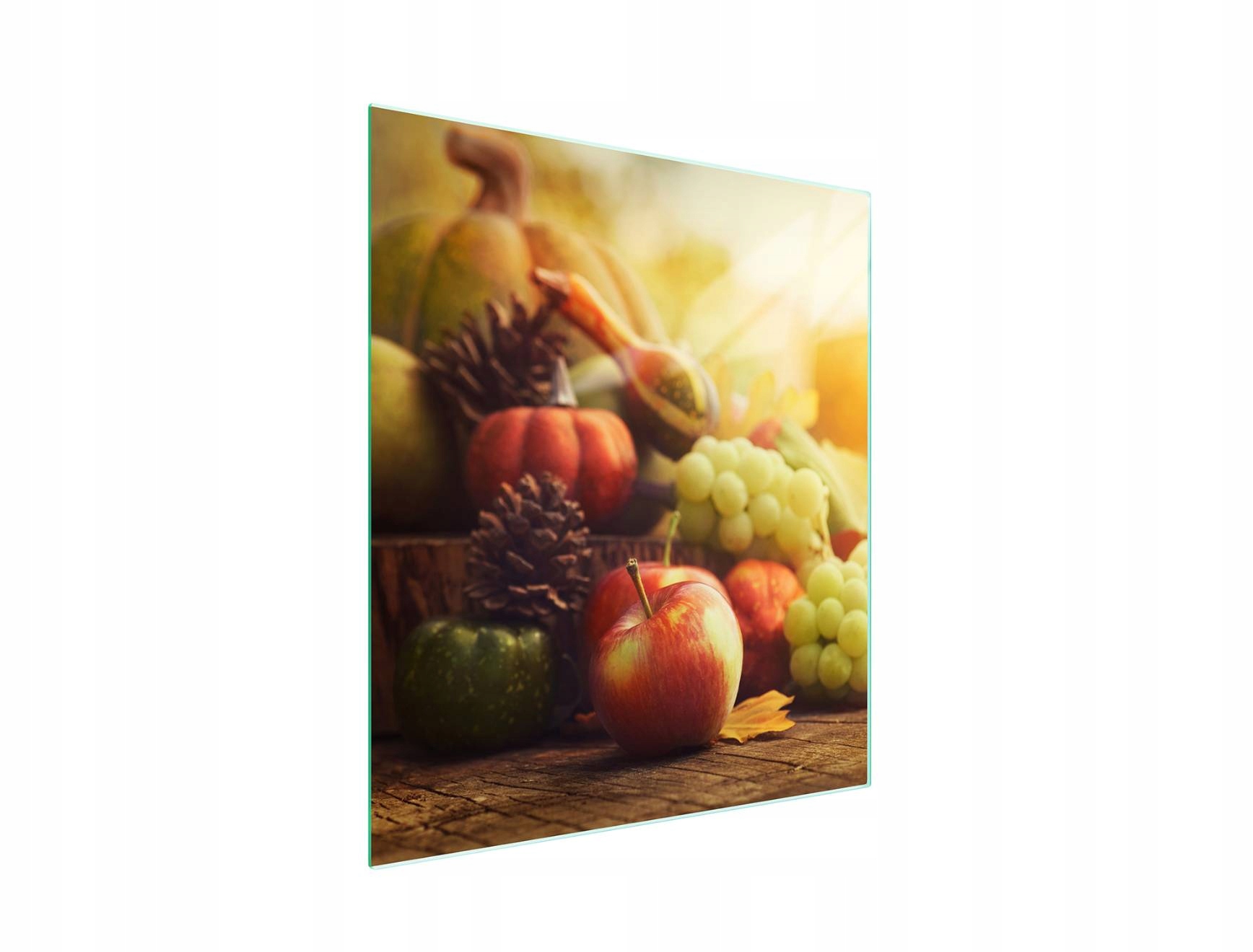 Skleněná Krájecí Deska 45x52 Ovoce Tvrzené Sklo 7v1