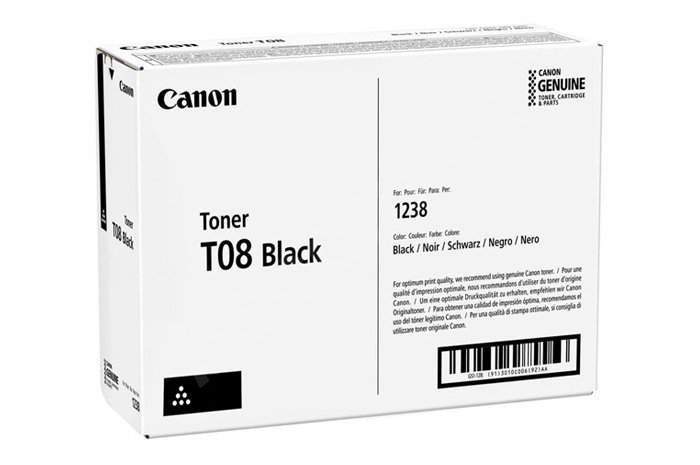 Originálny čierny toner Canon X1238 (T08, 3010C006)