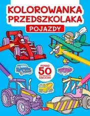 Kolorowanka przedszkolaka. Pojazdy. Dragon