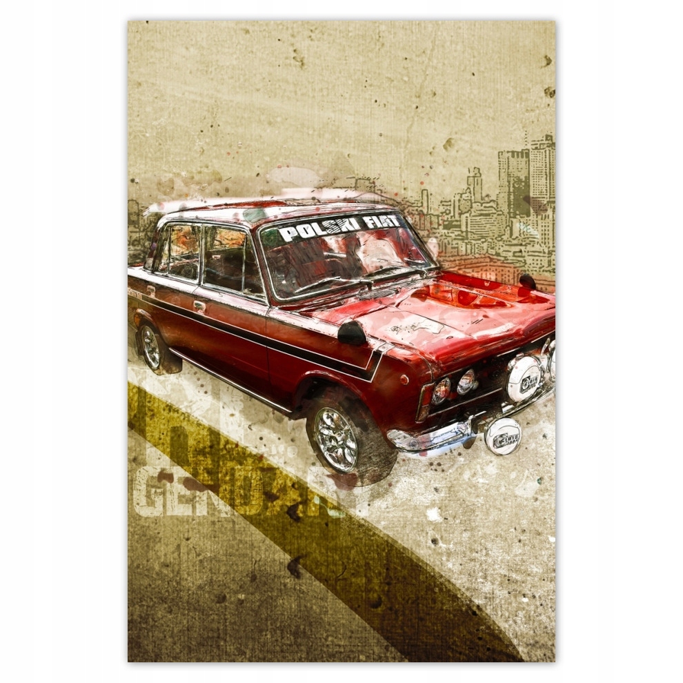 

Plakaty 62x93 Fiat 125p Legenda Auto