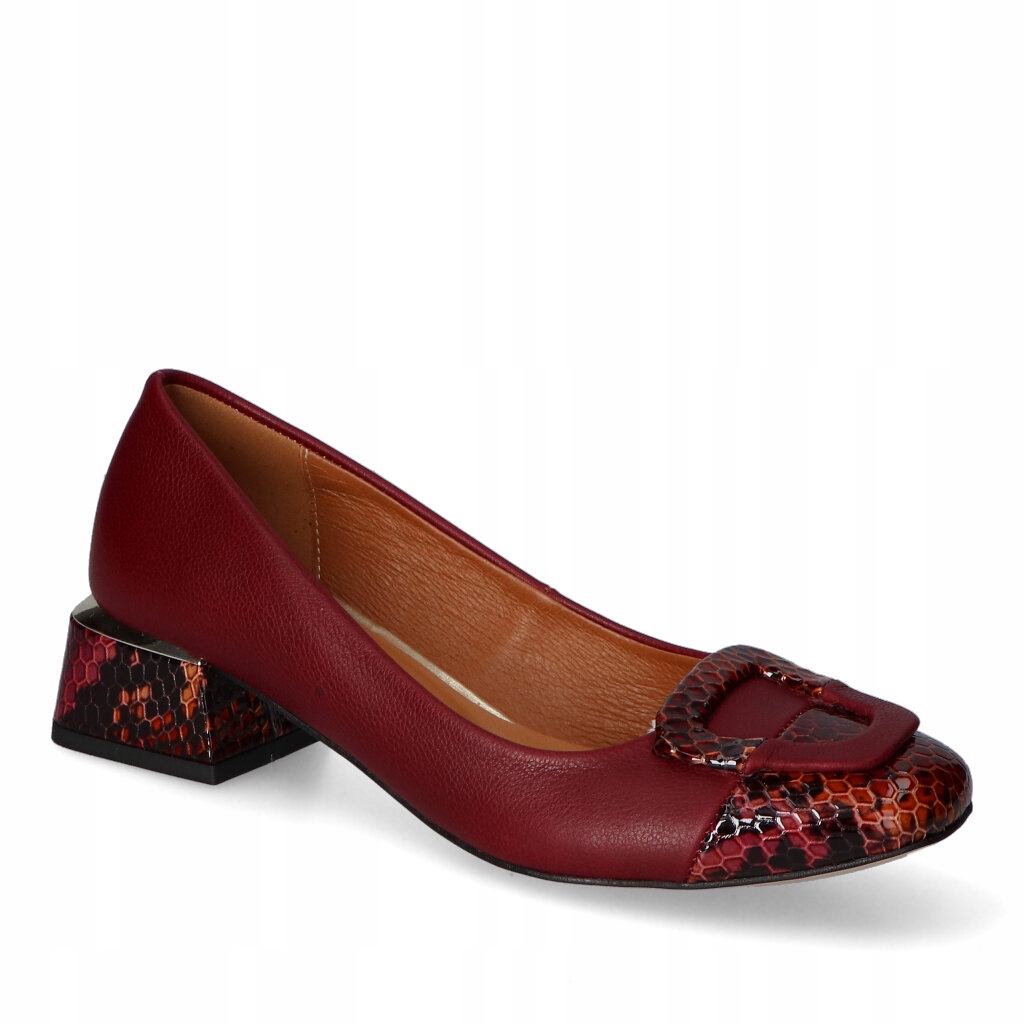 Boty Damiss DS-883 Bordo R/Bordo 38