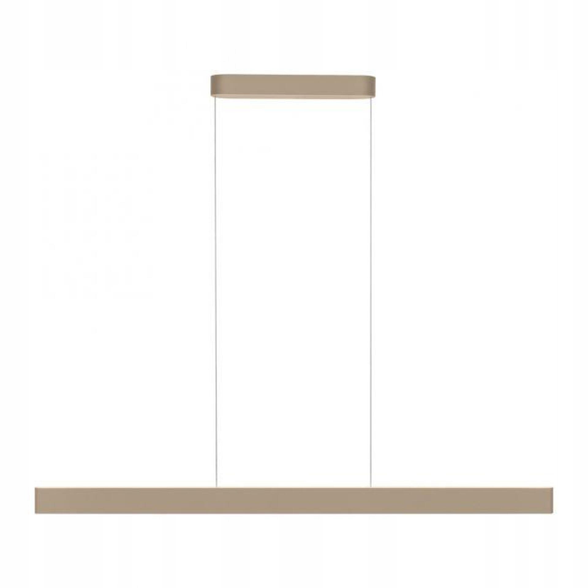 Paul Neuhaus Led závesné svietidlo Q-stretto, bronzová, ZigBee 2700-5000K