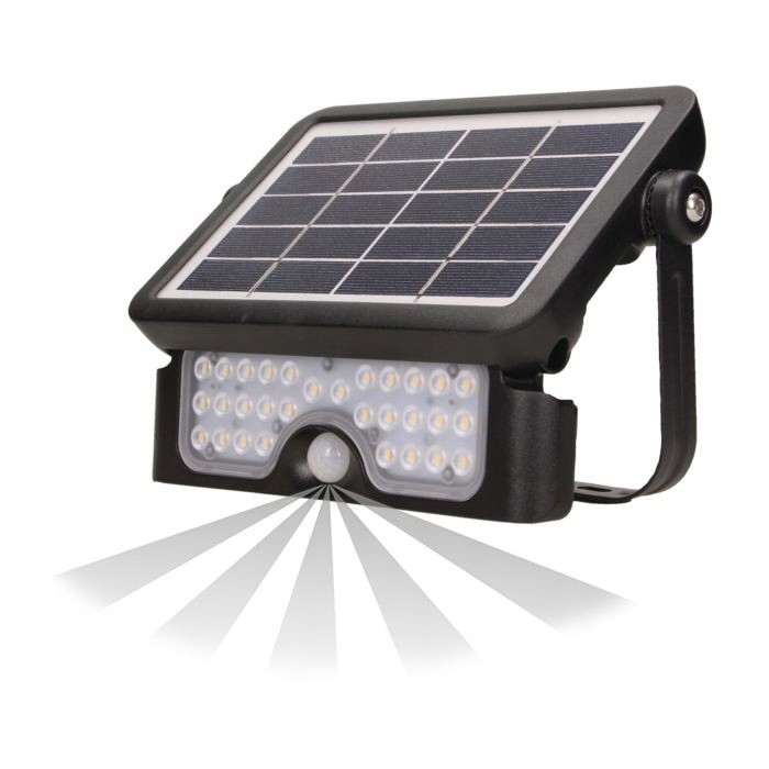 Solární reflektor Led senzor pohybu 5W Lux Orno