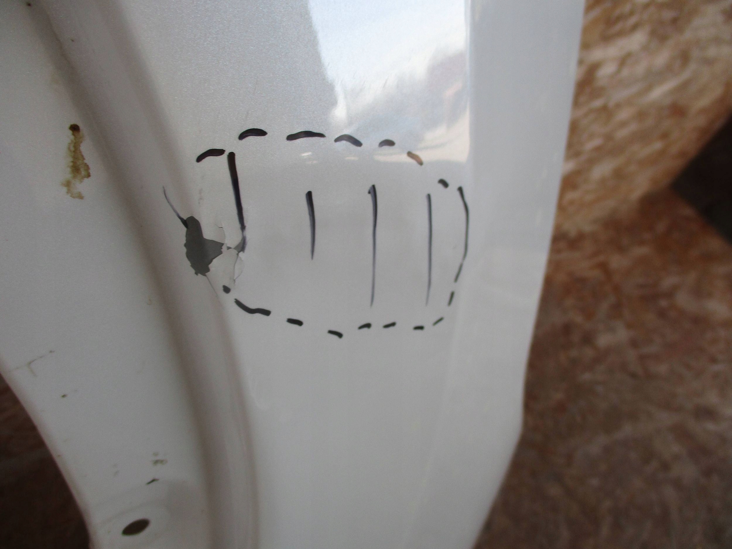 fender front front left NISSAN QASHQAI J11