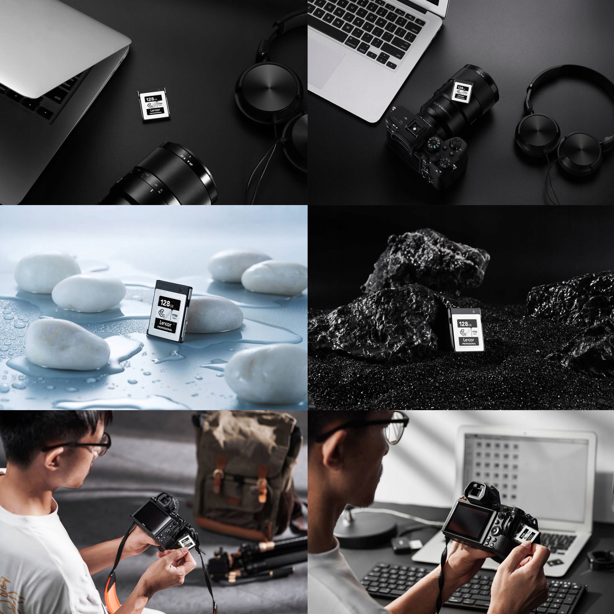 Karta Lexar CFexpress Pro R1750/W1300 128GB Typ B Pojemność karty 128 GB