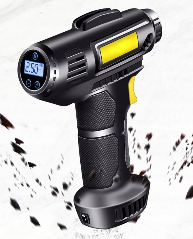 KOMPRESOR SAMOCHODOWY Pompka Sprężarka 12V LED LCD Kod producenta 6911316189423