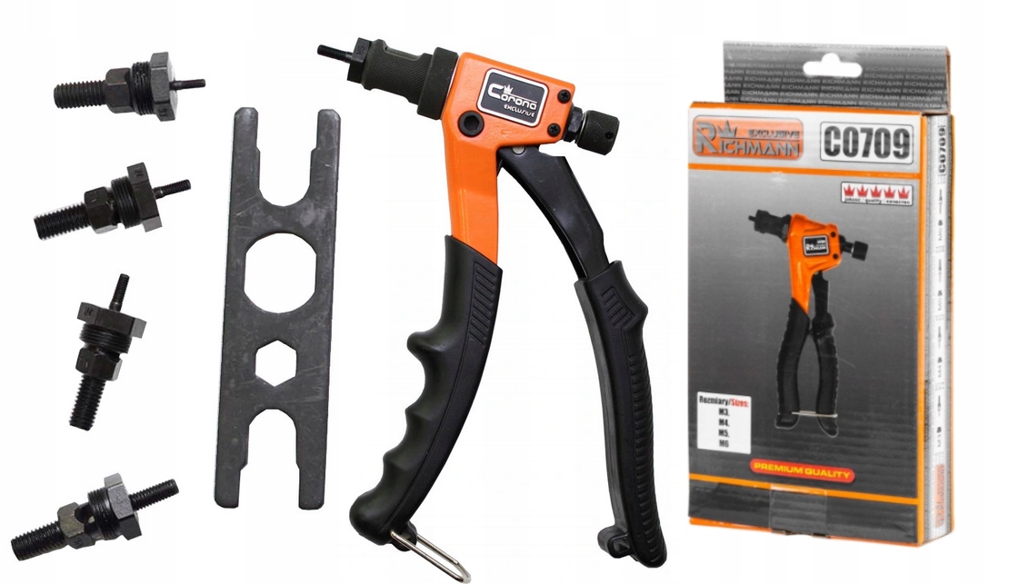 NITOWNICA DO NITONAKRĘTEK M3-M6 RICHMANN