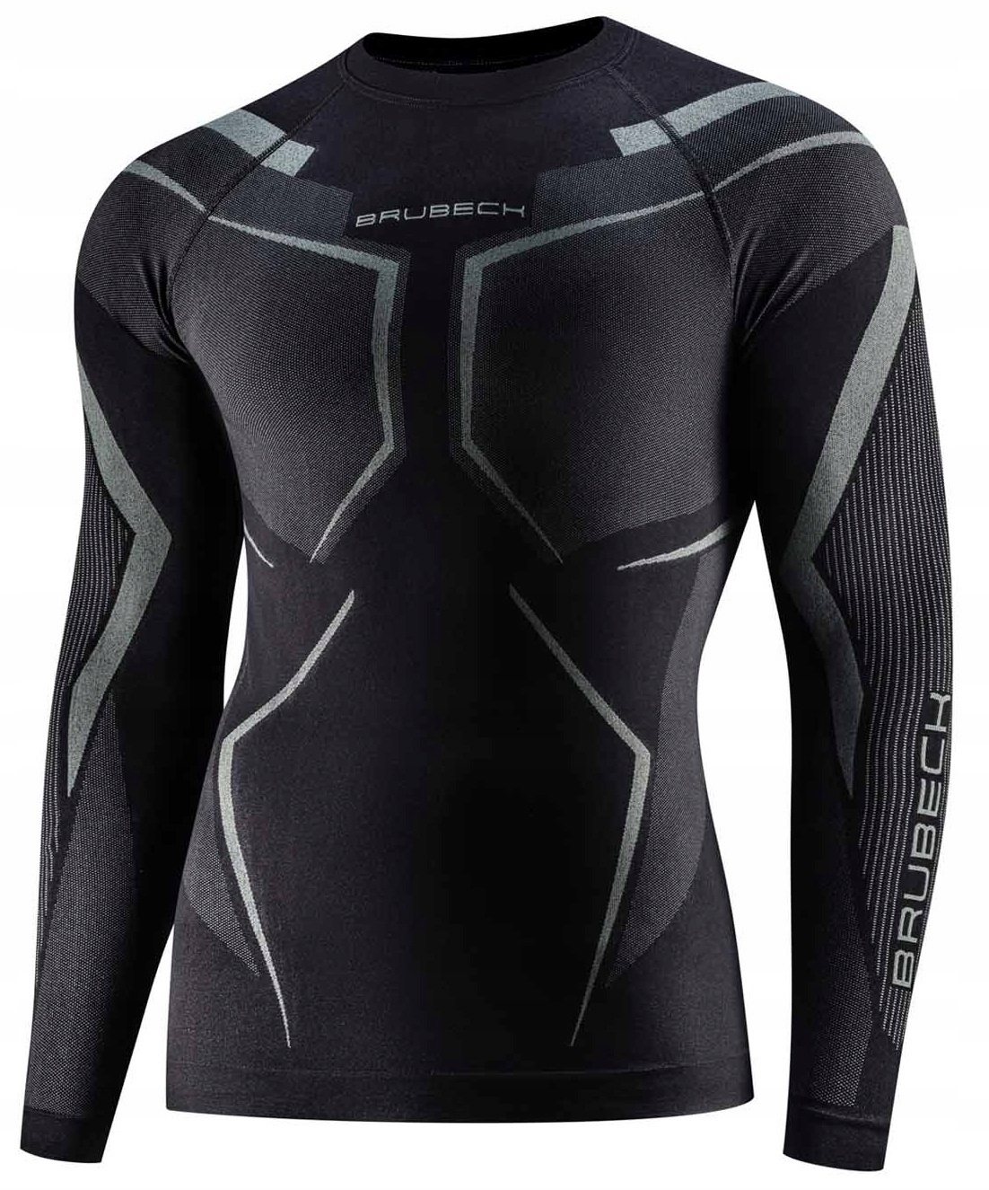 Koszulka Motocyklowa Męska Oddychająca Termoaktywna Rowerowa Brubeck Dry -L