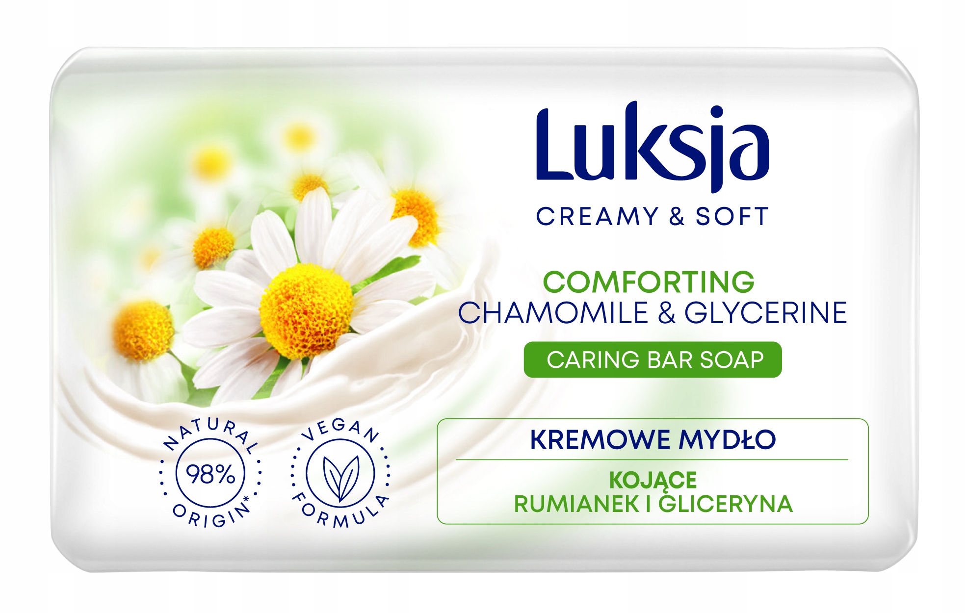 

Luksja Mydło Kremowe Kostka 90G Rumianek Gliceryna