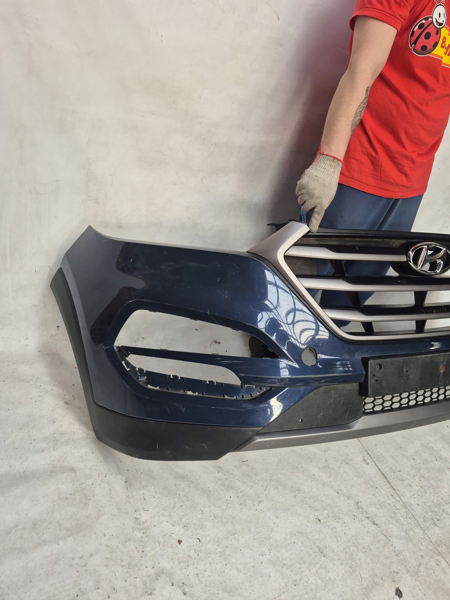 HYUNDAI TUCSON III 3 15- bumper front front 86511-D7100