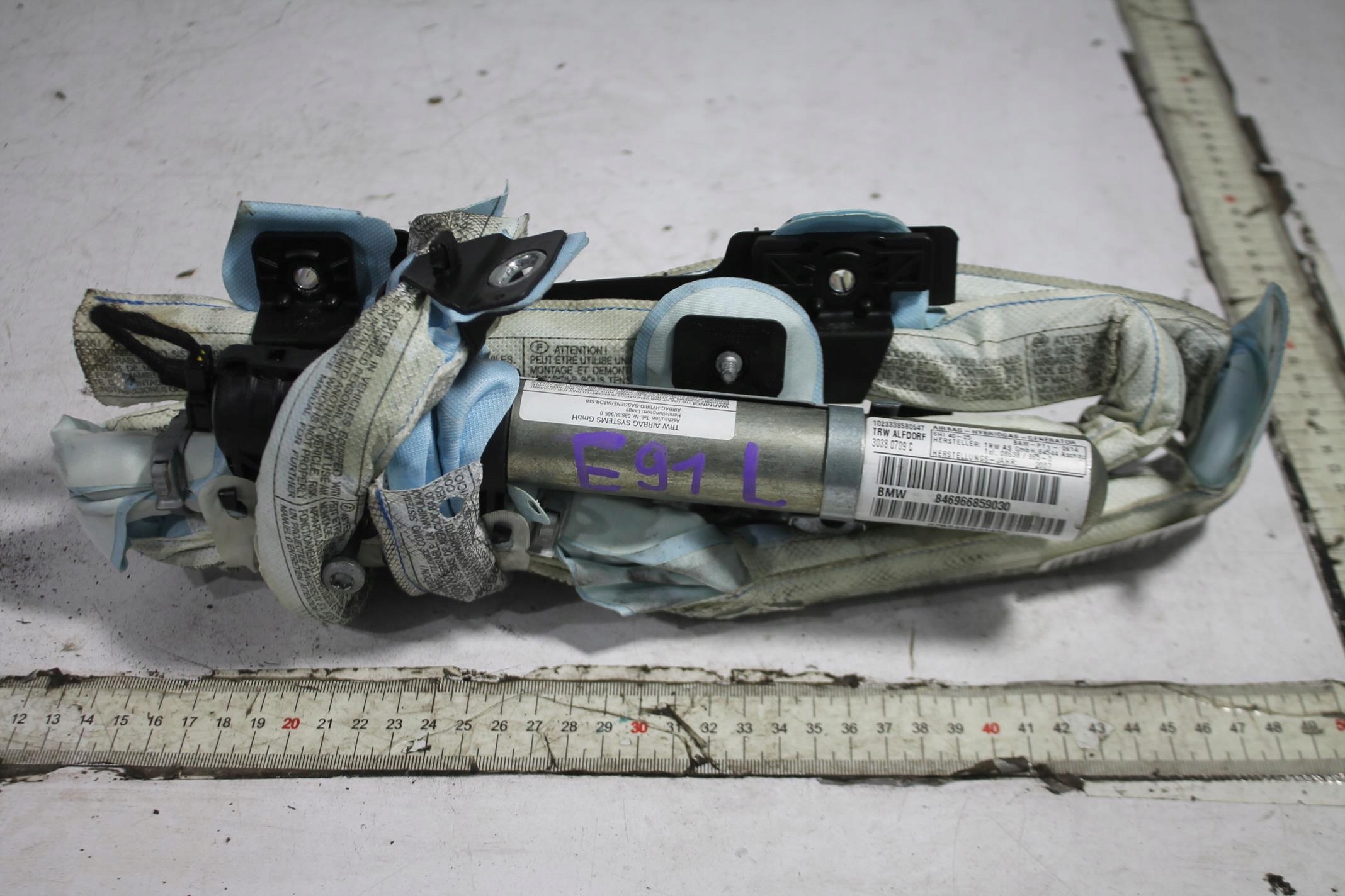 AIRBAG DACHVORHANG AIRBAG LINKS BMW 3 E91 04-08