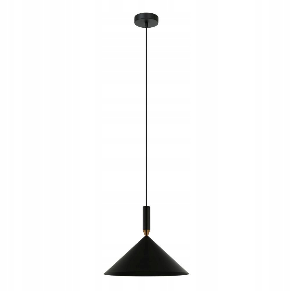Závěsná lampa Drello Černá E27 Moderní surový kov 102 cm Italux
