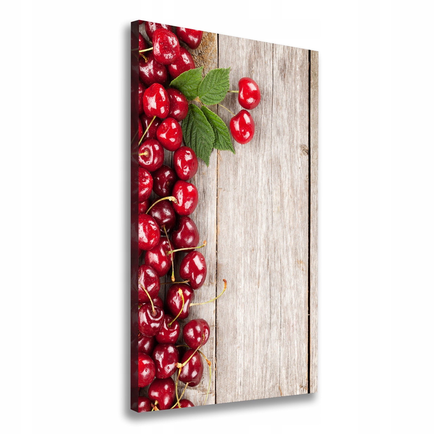 

Nowoczesny fotoobraz canvas na ramie Wiśnie 60x120