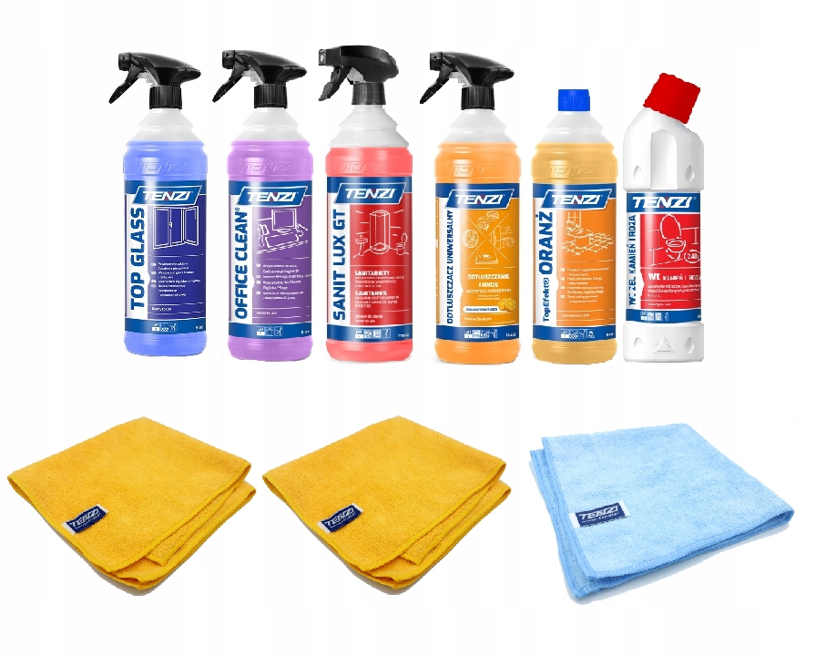Levně Tenzi Čisticích Prostředků Pro Domácnost, 9 Prvků