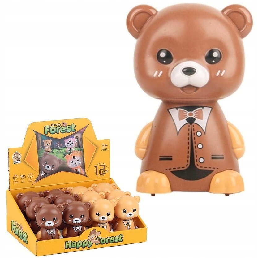 MIŚ MISIU MALUCHA NACISKANY SENSORYCZNY JEŻDŻĄCY