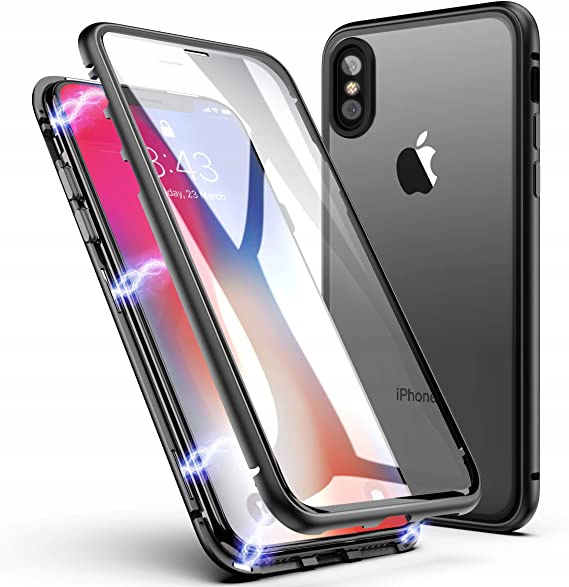 

Etui Aluminium Magnetic Case do Apple Iphone X Xs
