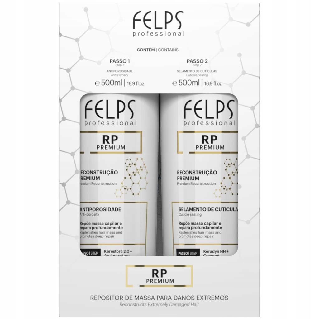 Felps Professional Rekonstruktor Rp Set 2 x 500 ml Regenerace Rp Premium