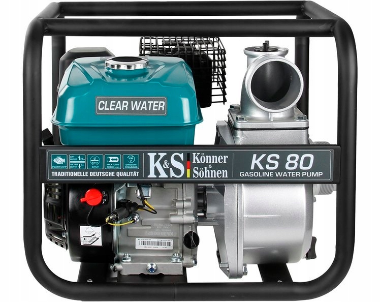 

Pompa Spalinowa K&s Ks 80 1000l/min 6,5KM