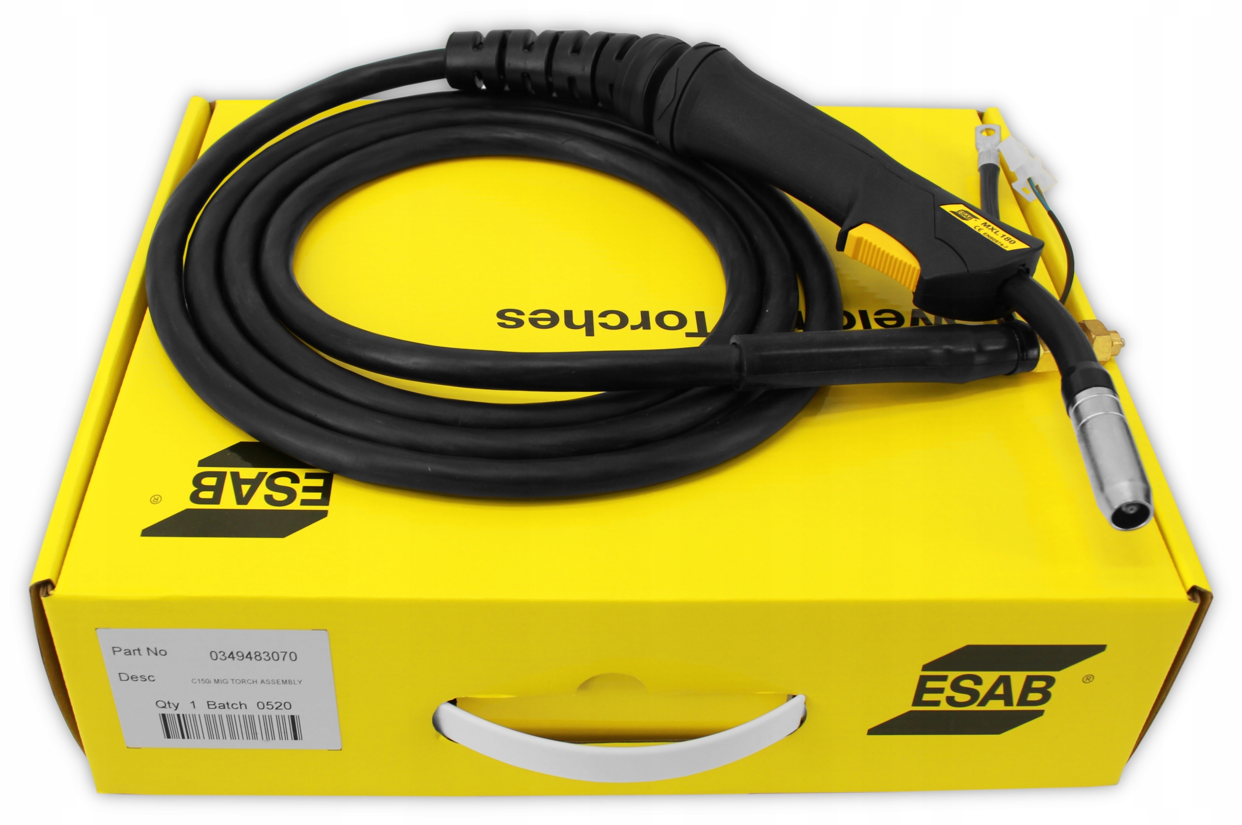 

Uchwyt spawalniczy Esab Caddy C200i MXL180 3m Mig