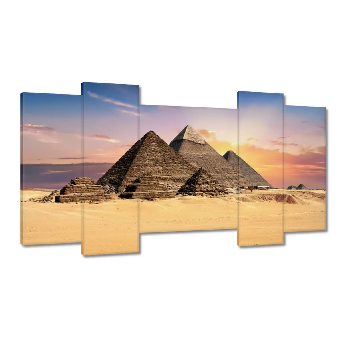 Obrazy 120x65 Pyramidy Egypt Krajina