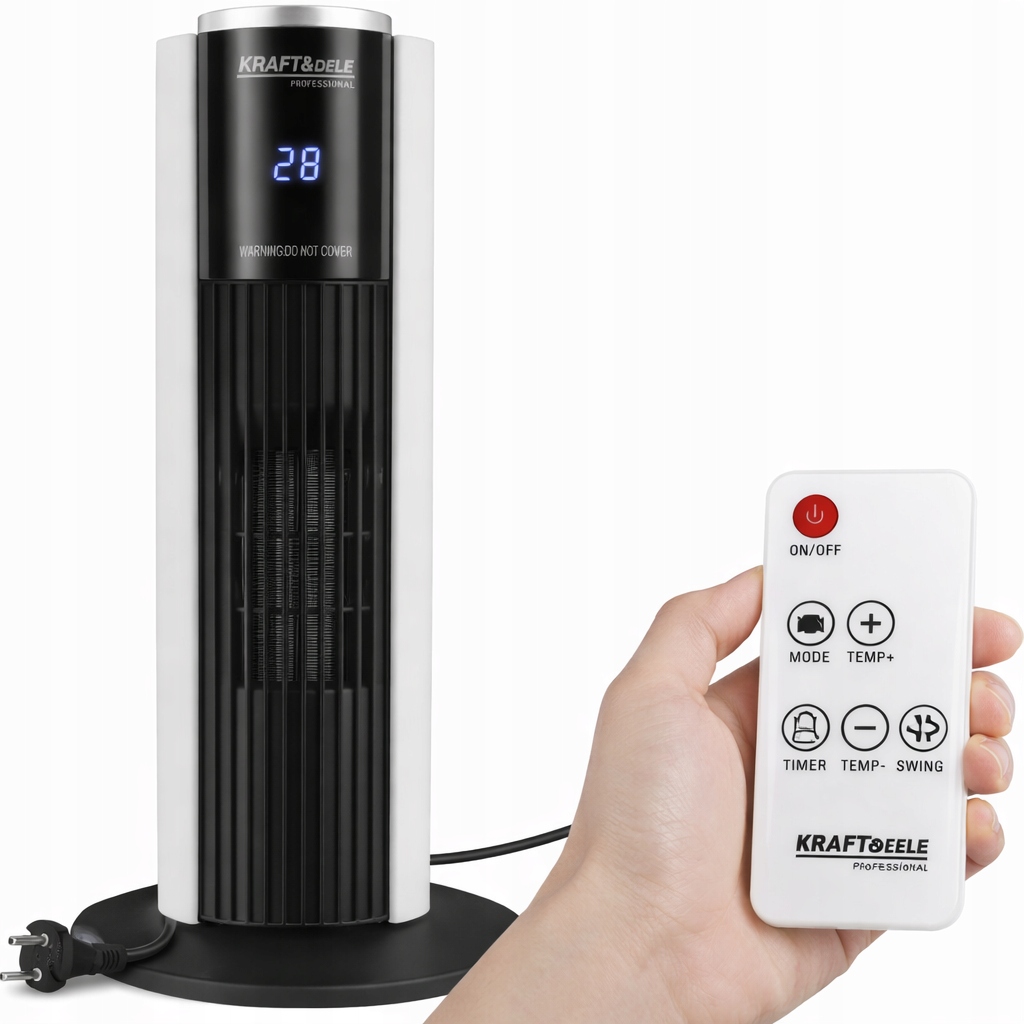 Keramický termoventilátor 2000W KD11788 Pilot Timer