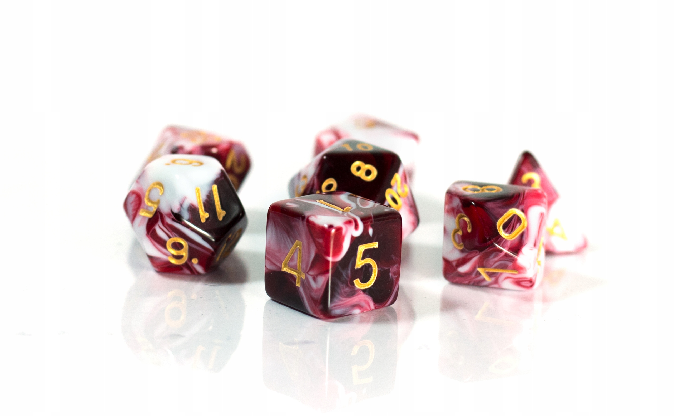 PIEŚŃ KRWI I MLEKA ZESTAW 7 KOŚCI KOSTEK RPG