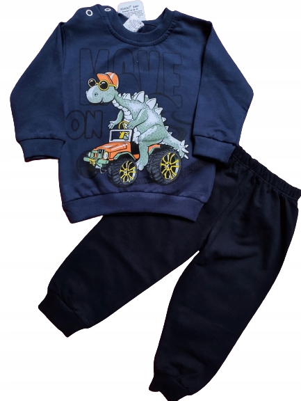 

Dres Komplet dziecięcy Dinozaur Bluza spodnie