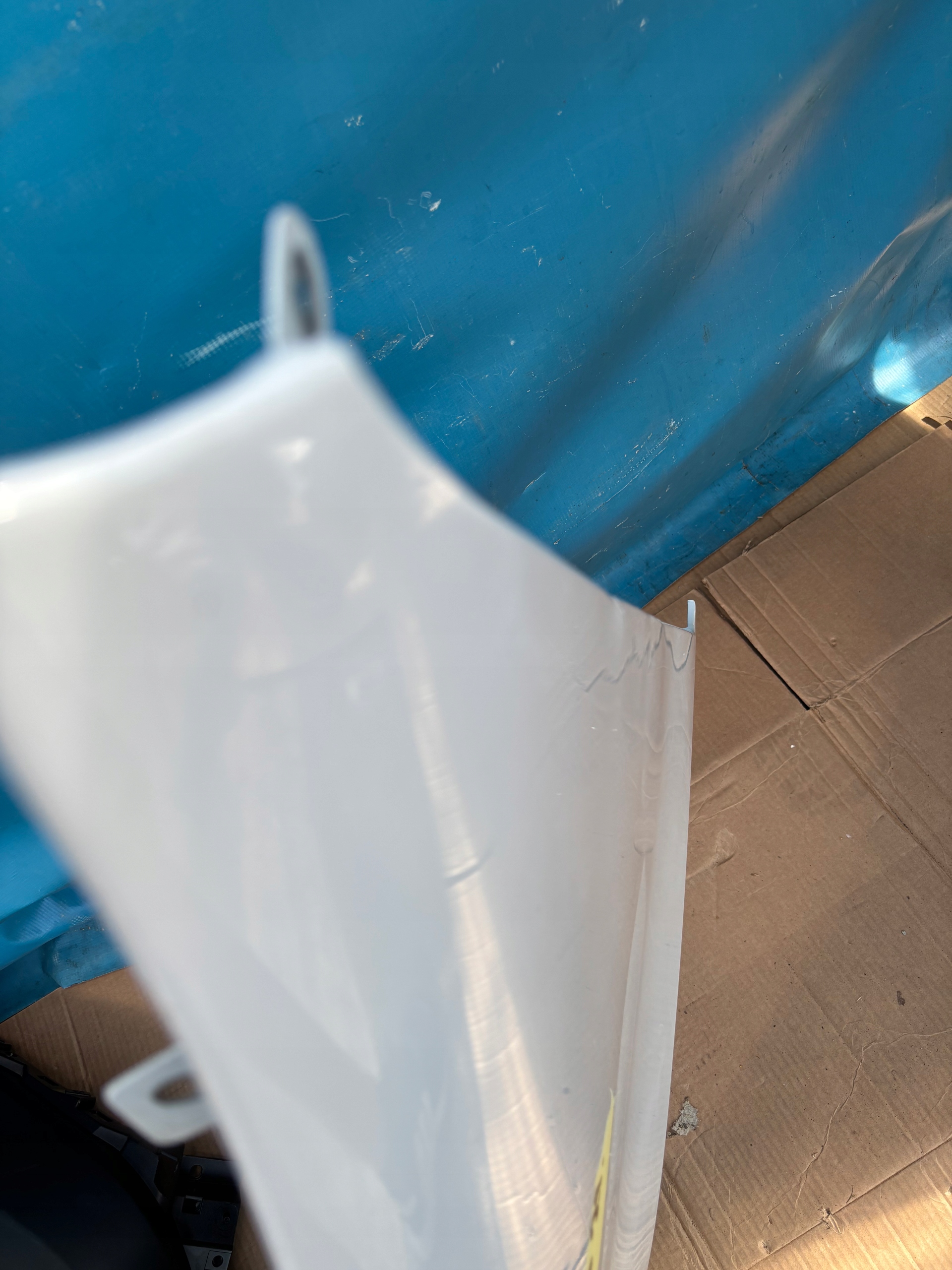 MASTER 3 MOVANO B 10- fender front front left BIALY LADNY