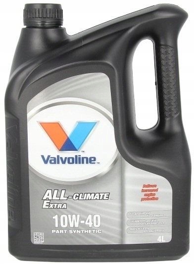 МАСЛО VALVOLINE ALL CLIMATE EXTRA 10W40 4L