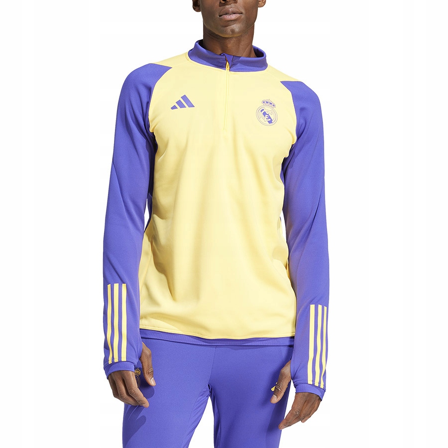 L Bluza adidas Real Madryt Training Top IQ0543 L żółty