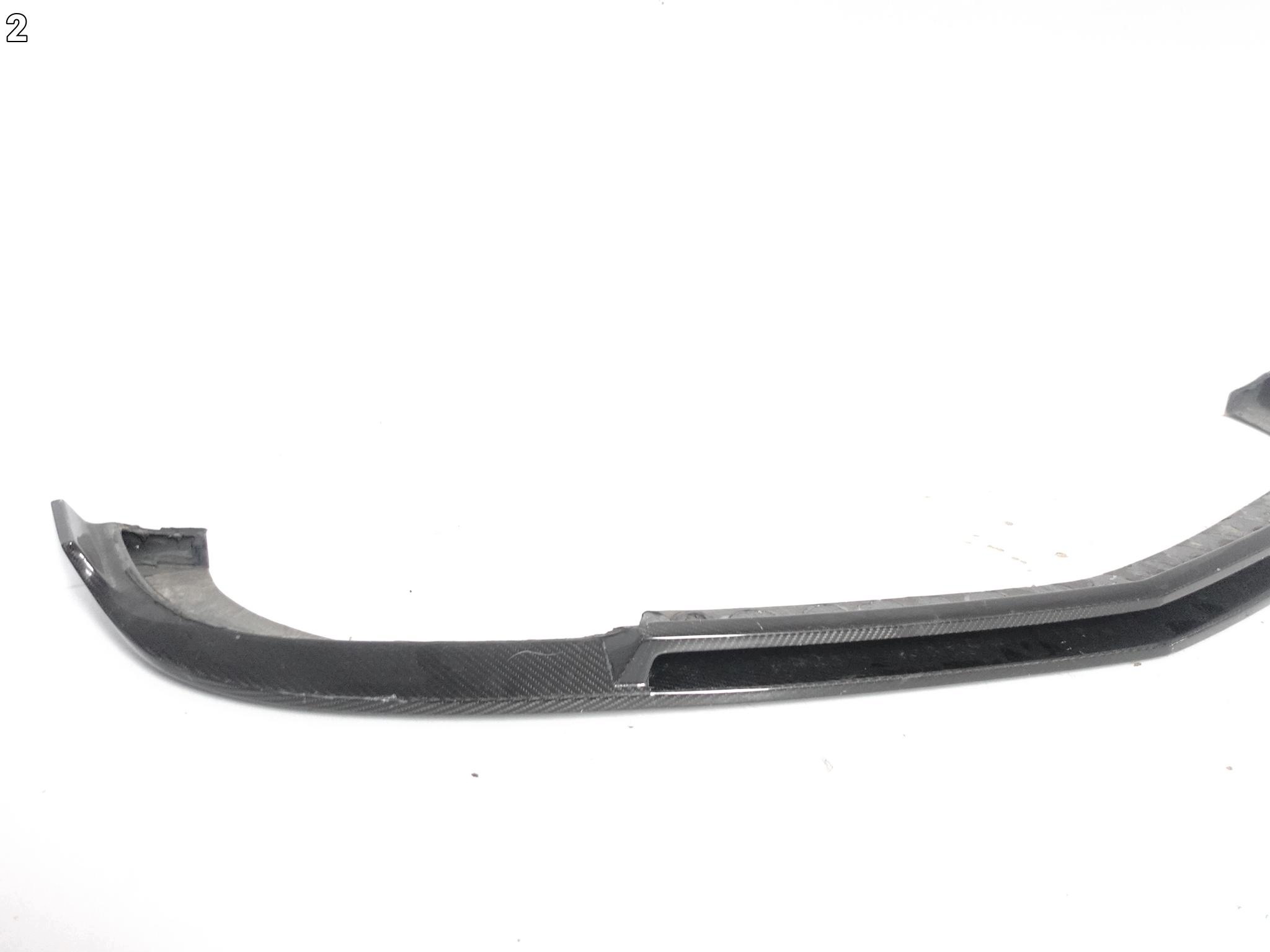 BRABUS MERCEDES E-class W212 E63 63 AMG SPOILER W bumper front CARBON original