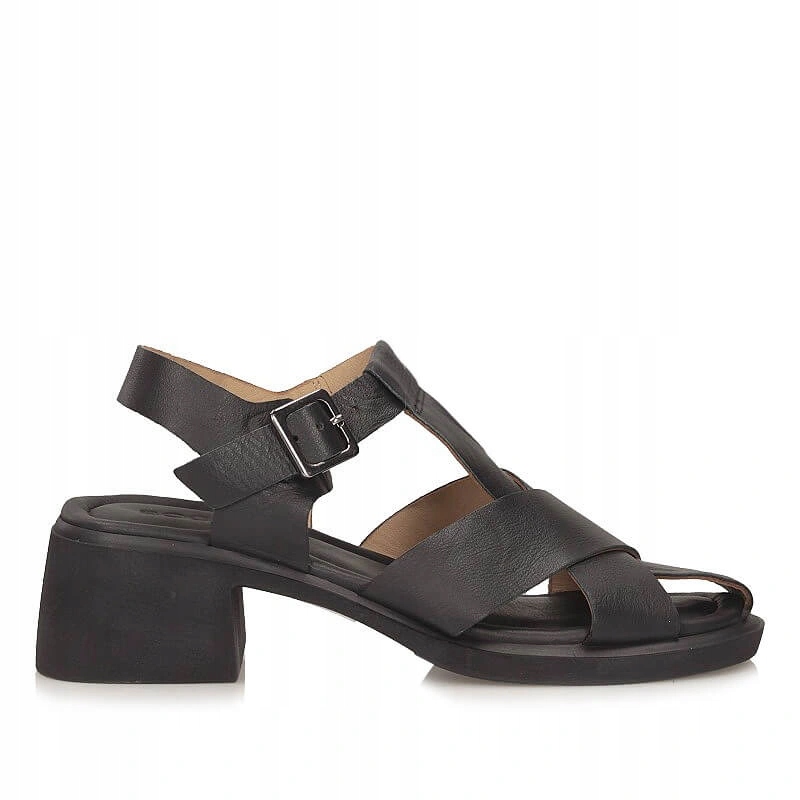 Dámské sandály Boccato 0804-4265 1380.827 Black černé s přezkou