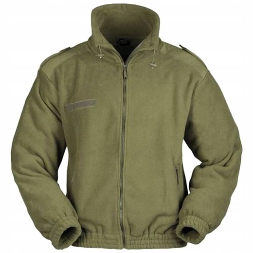 Polar mikina fleecová bez kapuce pánská Mil-Tec Fleece Olive L