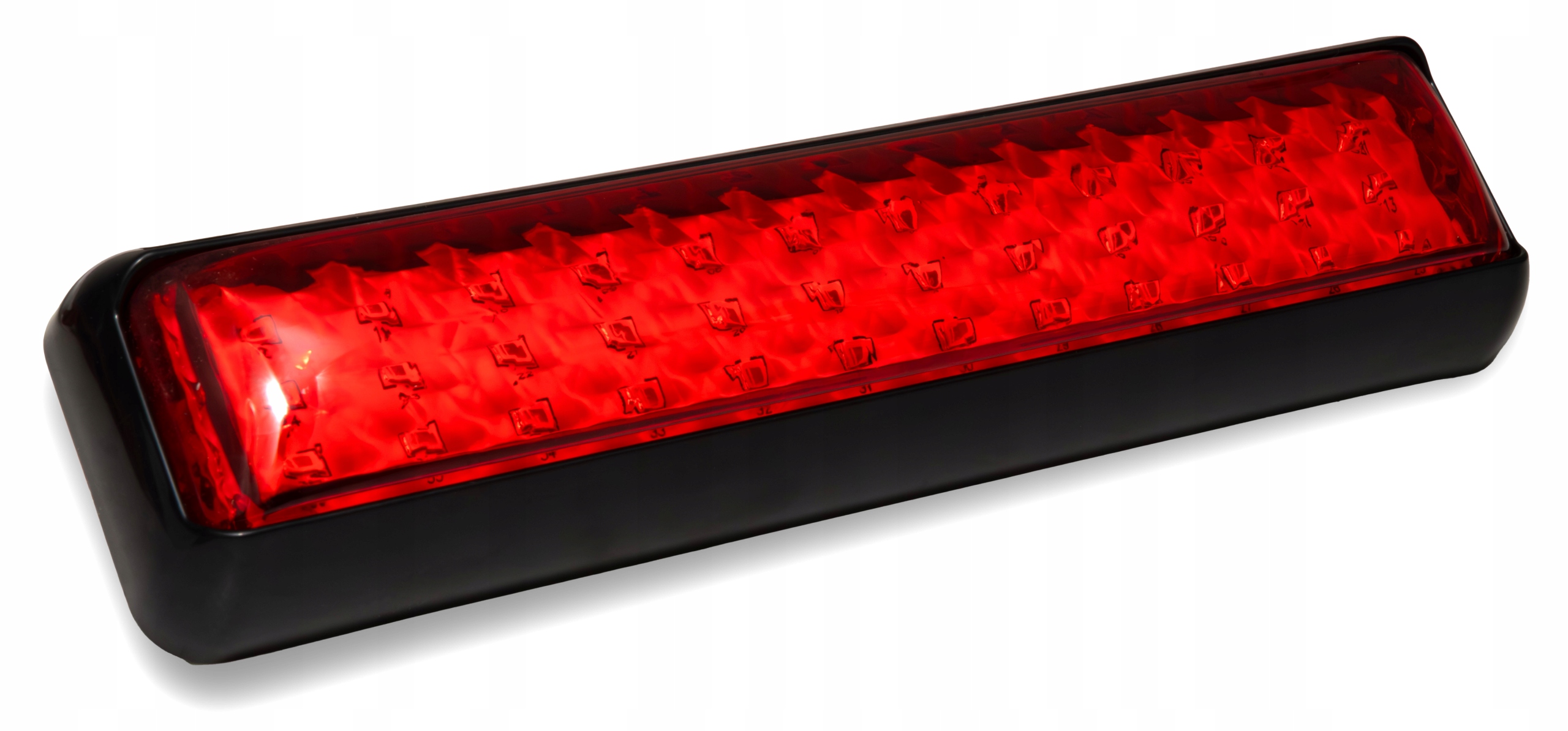 LAMPA LED CZERWONA PRZECIWMGIELNA PRZECIWMGŁOWA 12V 24V TYLNIA MOCNA