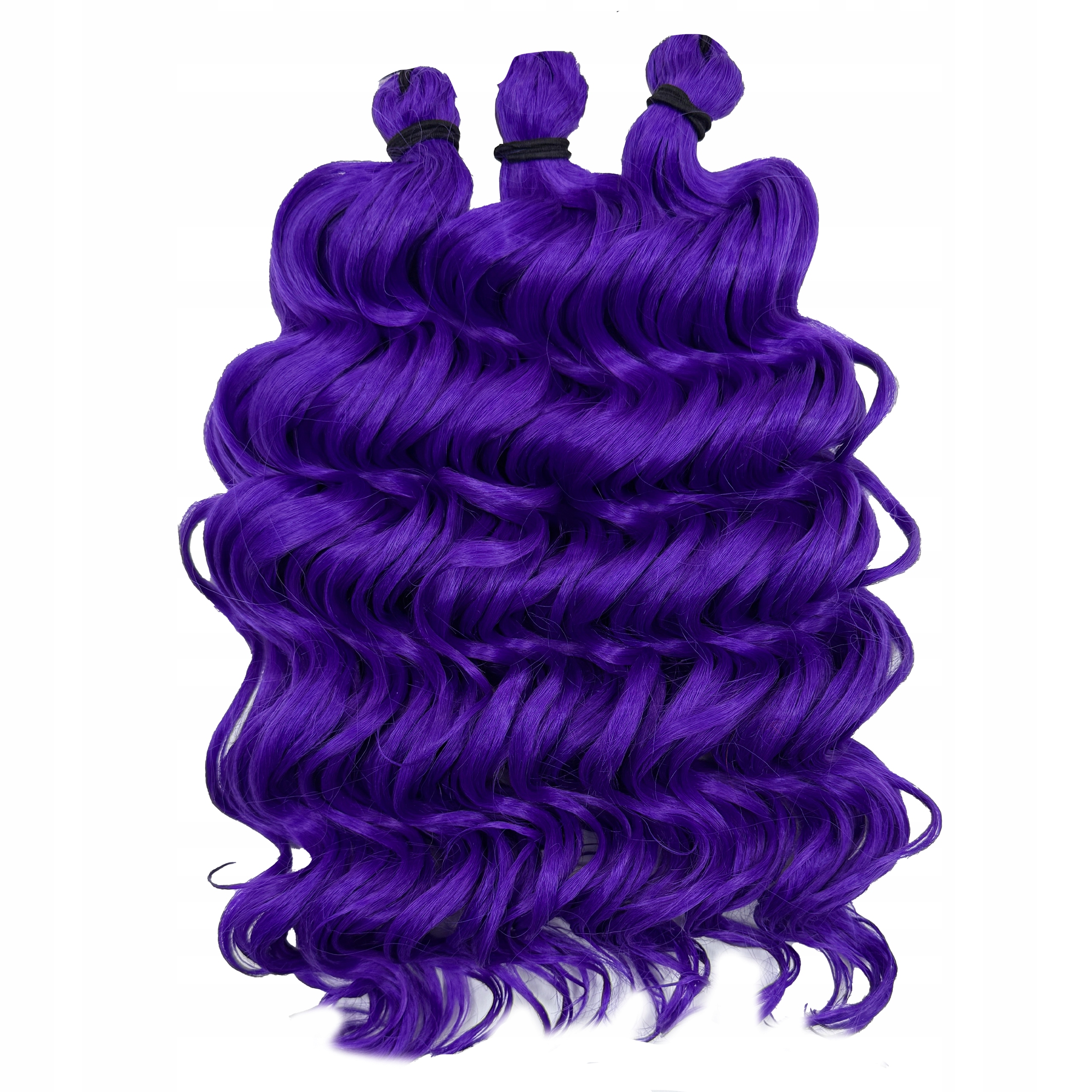 Syntetické vlasy Afroloki Fala Manasi Pro 200 g 13'' 33 cm Barva #violet