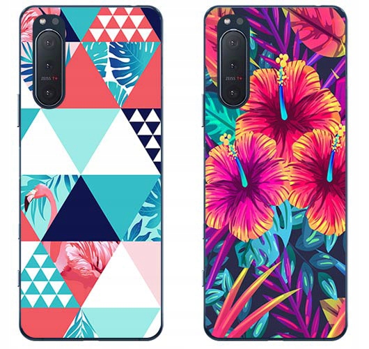 

2 x Etui Silikon Do Sony Xperia 5 II Szkło 9H