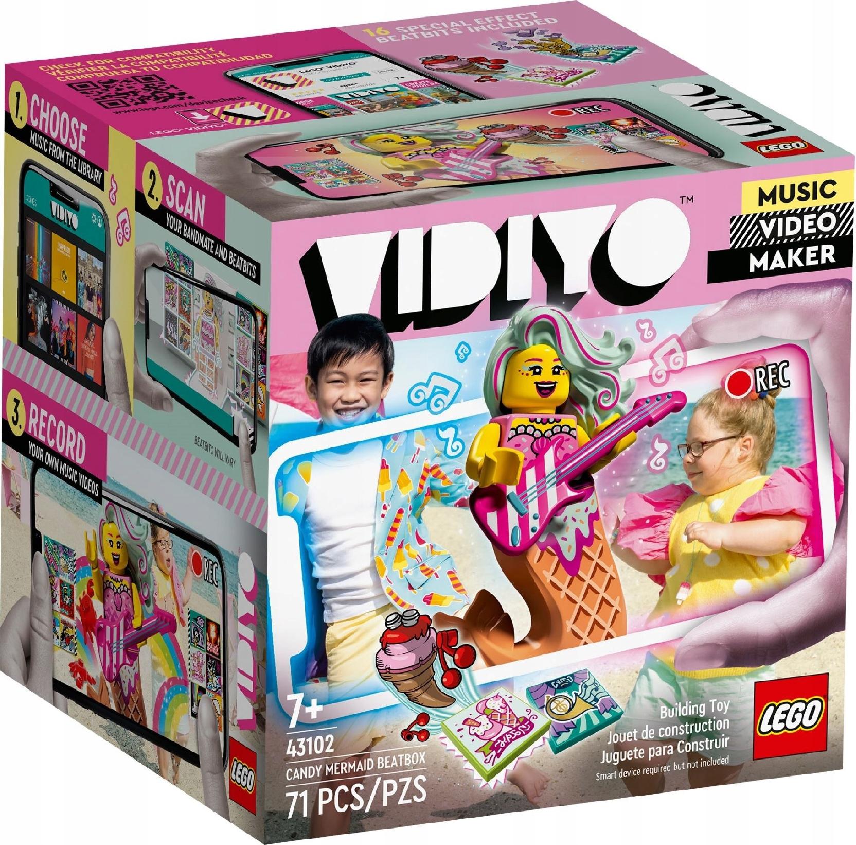 

Lego 43102 Vidiyo Candy Mermaid Beatbox
