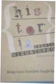 Historia tekstu wizualnego - Gryglicka